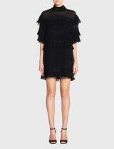 IRO Piana Mini Dress in Black