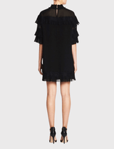IRO Piana Mini Dress in Black