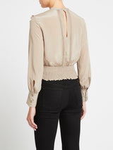 IRO Suite Blouse in Khaki