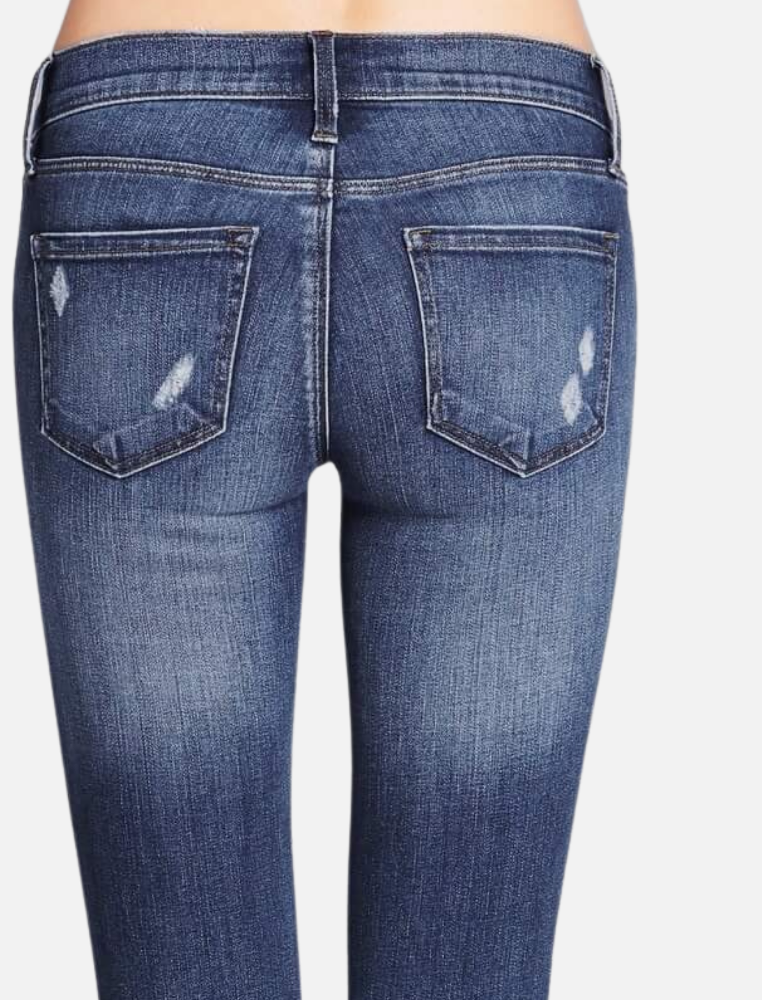 J Brand 9326 Low Rise Crop Skinny Jean in Decoy Destructed Order