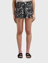 Marlana Palm Print Short