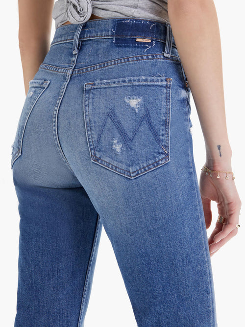 Mother Denim High Waisted Rider Ankle Jean in Far Beyond The Sky – Order Of  Style