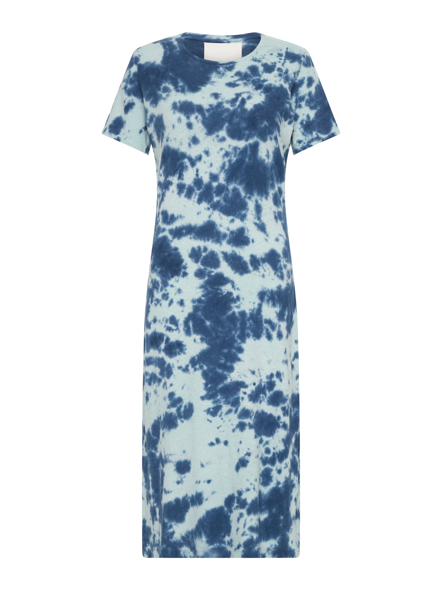 Mother Denim Little Goodie Goodie Midi Dress in Parting The Waters Order Of Style Mother Denim Little Goodie Goodie Midi Dress in Parting The Waters Order Of Style
