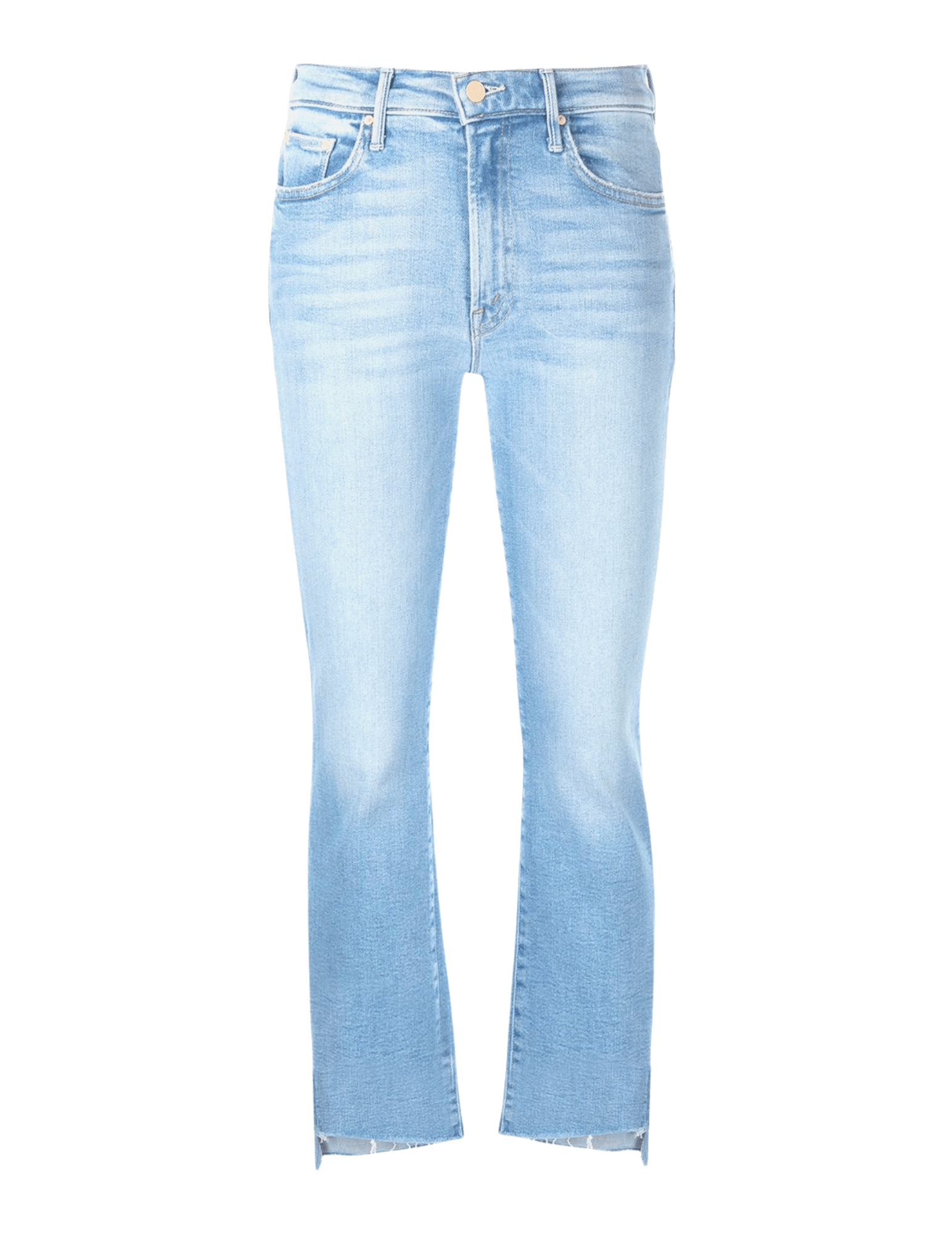 Mother Denim The Insider Crop Step Fray in Limited Edition