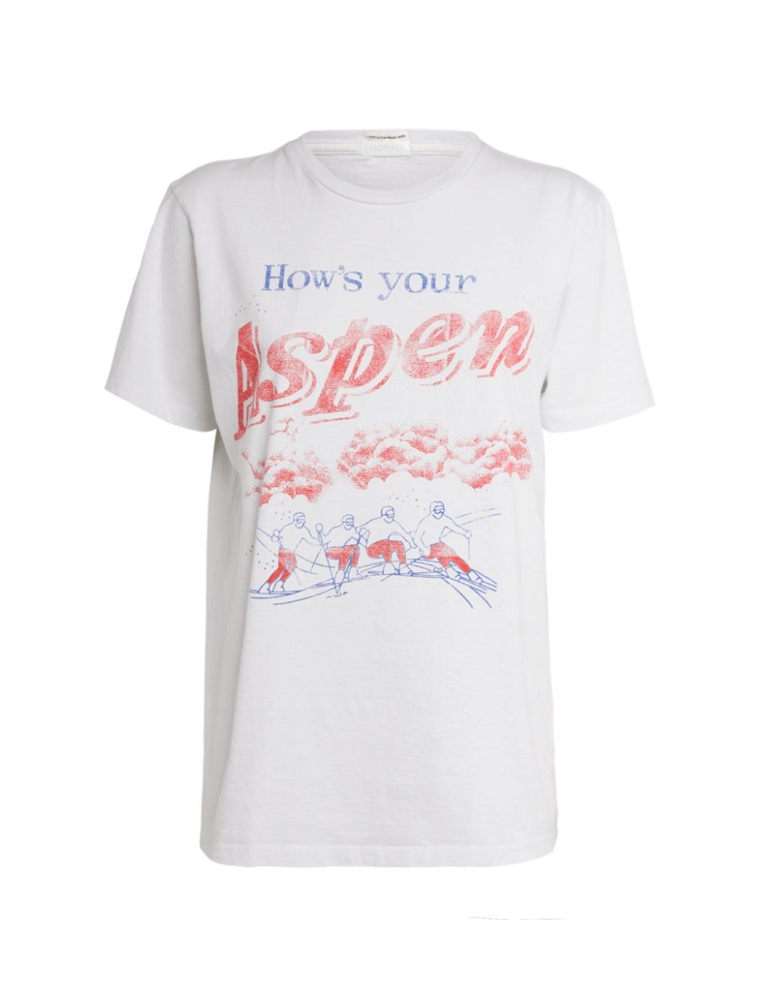 Mother Denim The Rowdy Tee in How's Your Aspen – Order Of Style