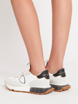 Philippe Model La Rue Sneaker in Blanc Noir