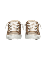 Philippe Model PRSX Low Sneaker in Animalier Leo Beige