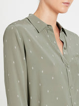 Rails Clothing Kate Shirt in Mint Cactus