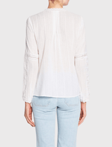 Long Sleeve Cotton Gauze Top