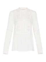 Long Sleeve Cotton Gauze Top