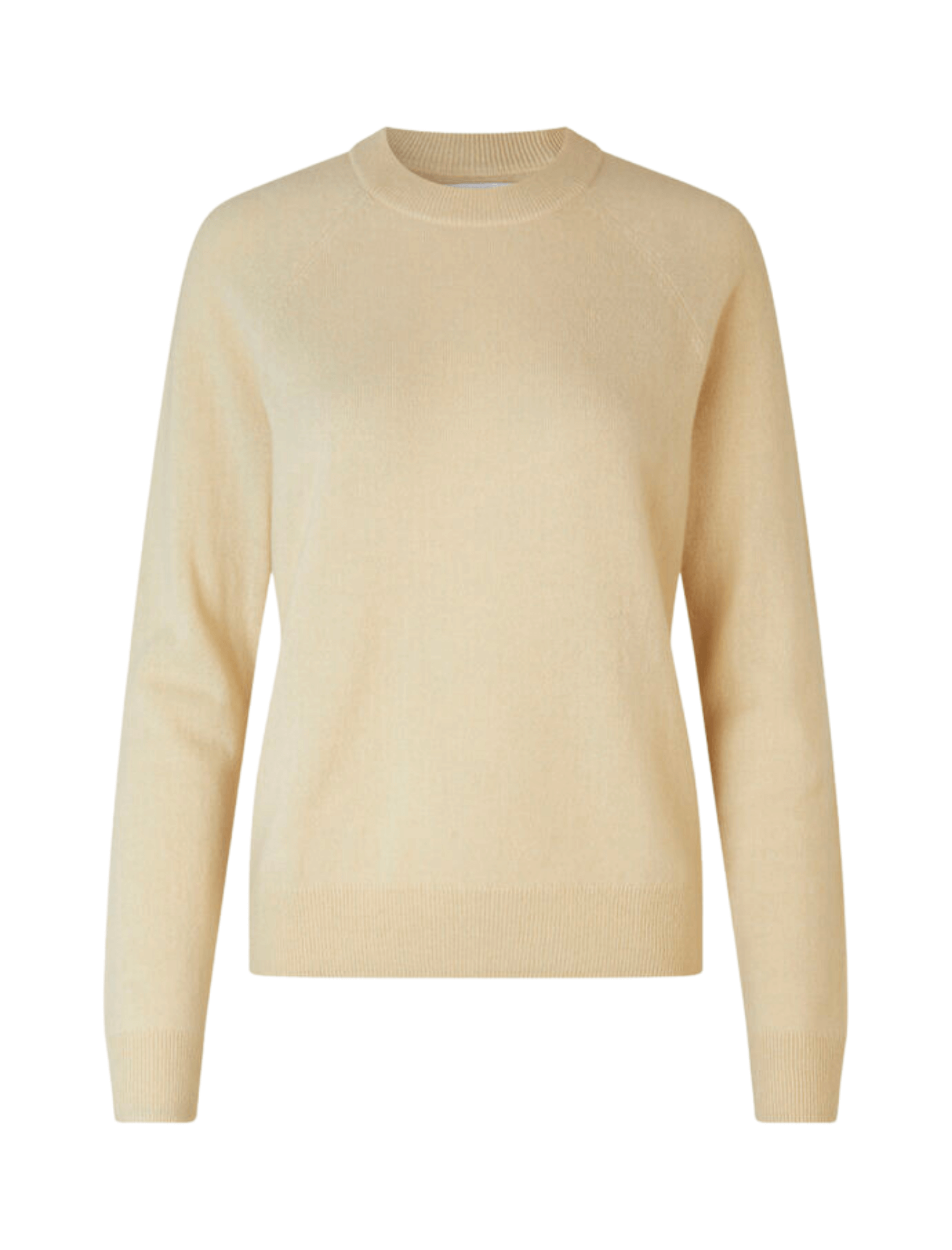 サムソサムソ(SAMSOE SAMSOE) ニットS Samsoe Samsoe Boston O-Neck Knit Sweater in Pistachio Shell
