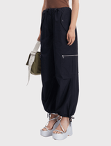 Samsoe Samsoe Chi Cargo Pant Trousers in Caviar