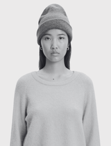 Samsoe Samsoe Nor Knitted Beanie in Aloe Wash